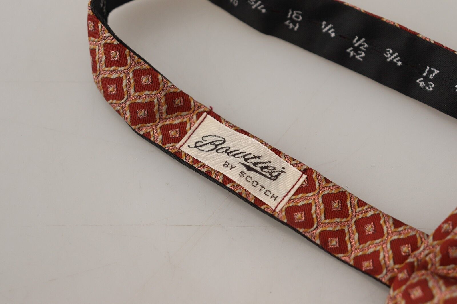 Scotch &amp; Soda Multicolor Silk Adjustable Neck Papillon Men's Bow Tie