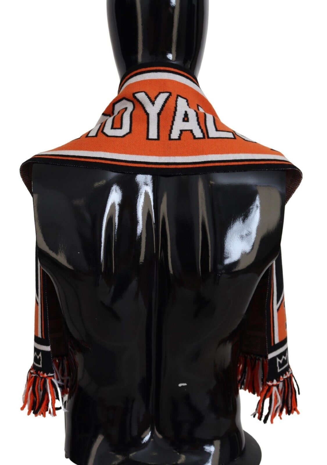 Dolce &amp; Gabbana Çok Renkli DG Logo Baskılı Erkek Boyun Wrap Eşarp Şal