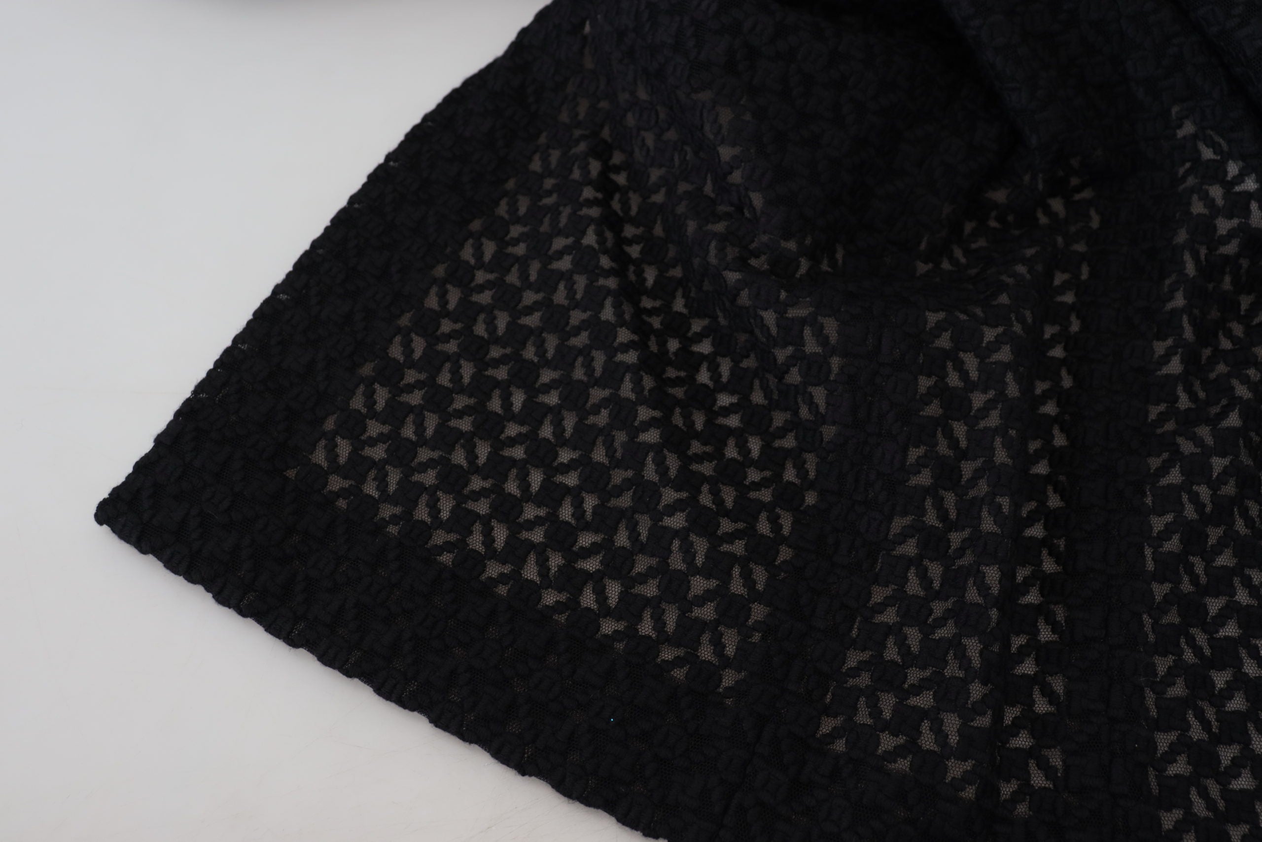 Dolce &amp; Gabbana Classic düğme patlı örme uzun ceket