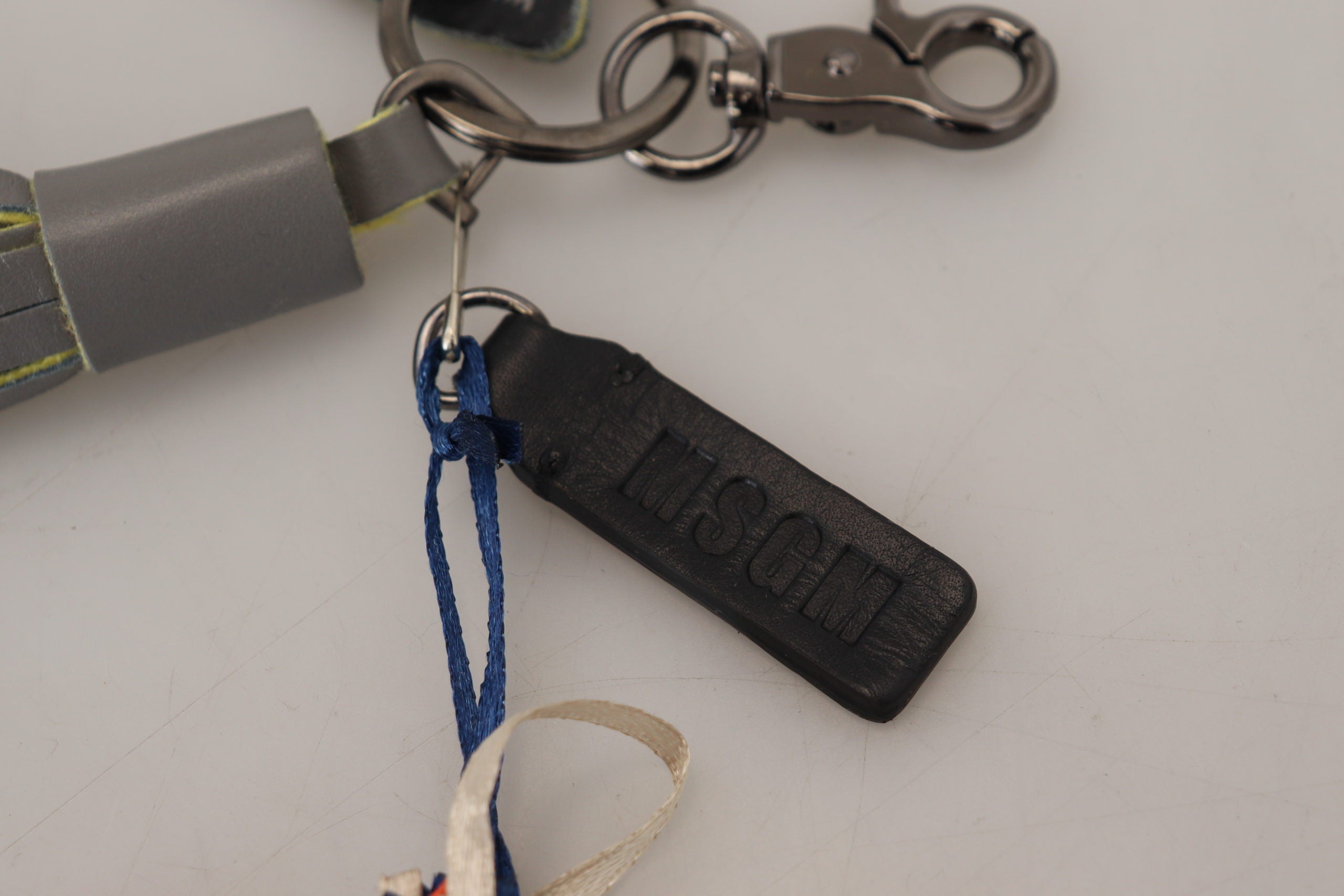 MSGM Multicolor Raketenschiff Silber Ton Metall Schlüsselanhänger