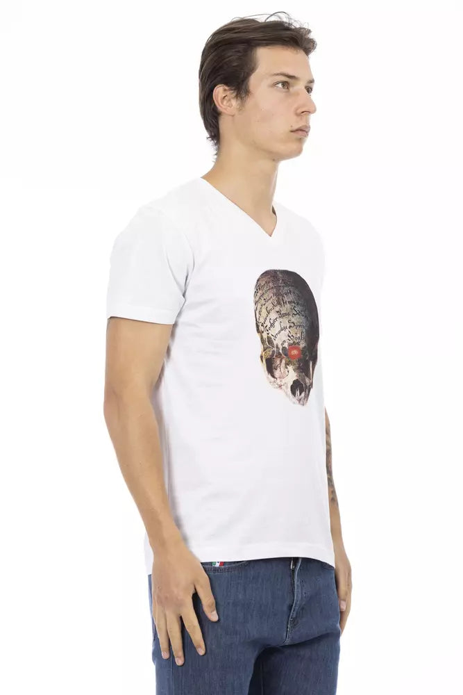 Trussardi Action White Men's Cotton T-Shirt