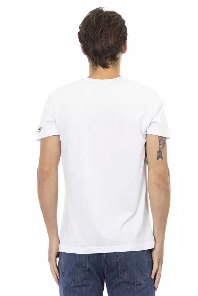 Trussardi Action White Men's Cotton T-Shirt
