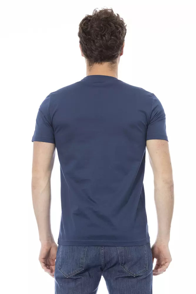 Baldinini Trend Baumwoll-T-Shirt für Herren in Blau