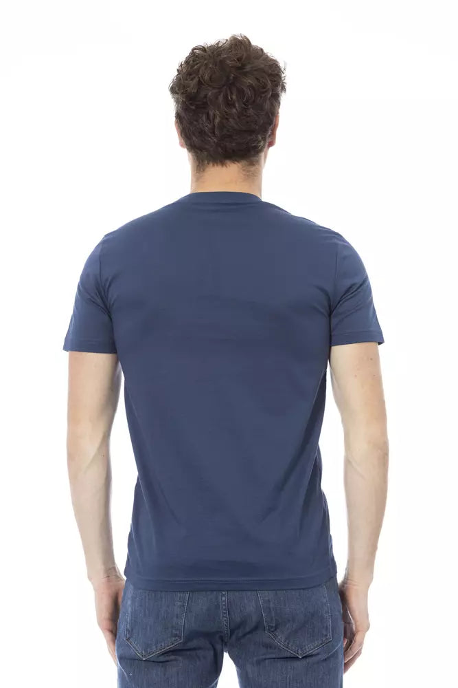 Baldinini Trend Baumwoll-T-Shirt für Herren in Blau
