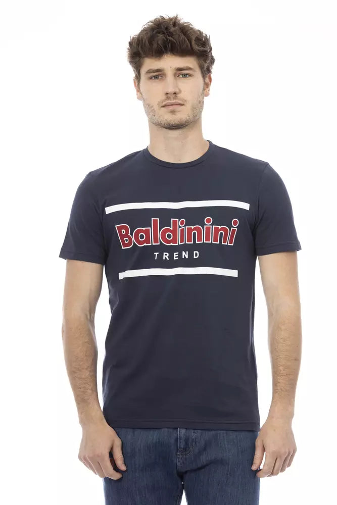 Baldinini Trend Baumwoll-T-Shirt für Herren in Blau
