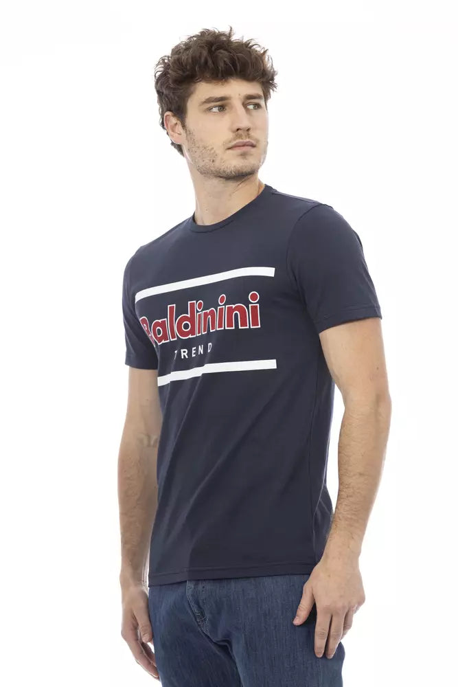 Baldinini Trend Baumwoll-T-Shirt für Herren in Blau
