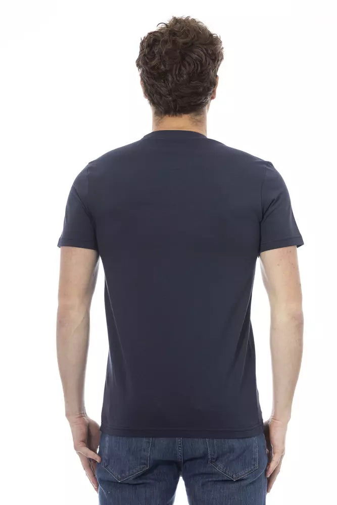 Baldinini Trend Baumwoll-T-Shirt für Herren in Blau