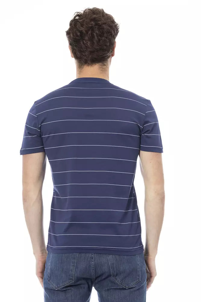 Baldinini Trend Baumwoll-T-Shirt für Herren in Blau