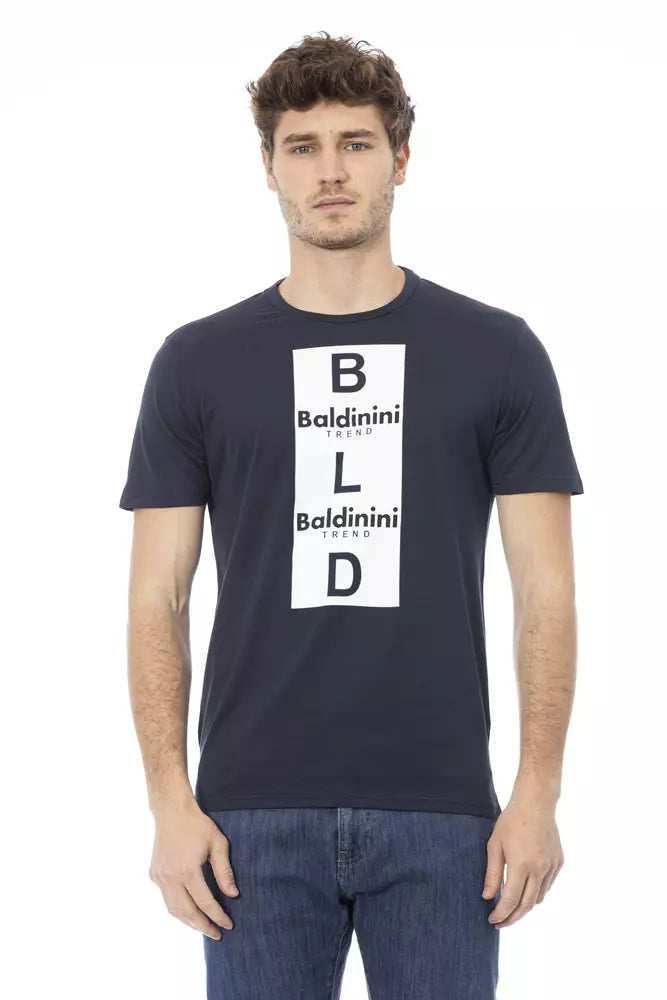 Baldinini Trend Baumwoll-T-Shirt für Herren in Blau