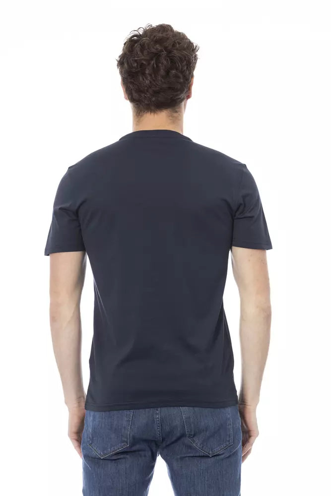 Baldinini Trend Baumwoll-T-Shirt für Herren in Blau