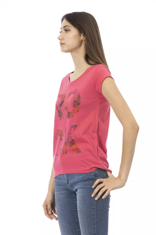 Trussardi Action Multicolor Baumwolle Frauen T-Shirt