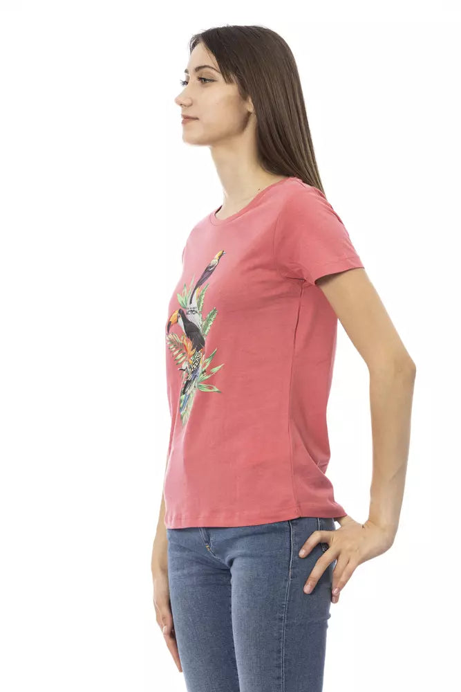 Trussardi Action Multicolor Baumwolle Frauen T-Shirt