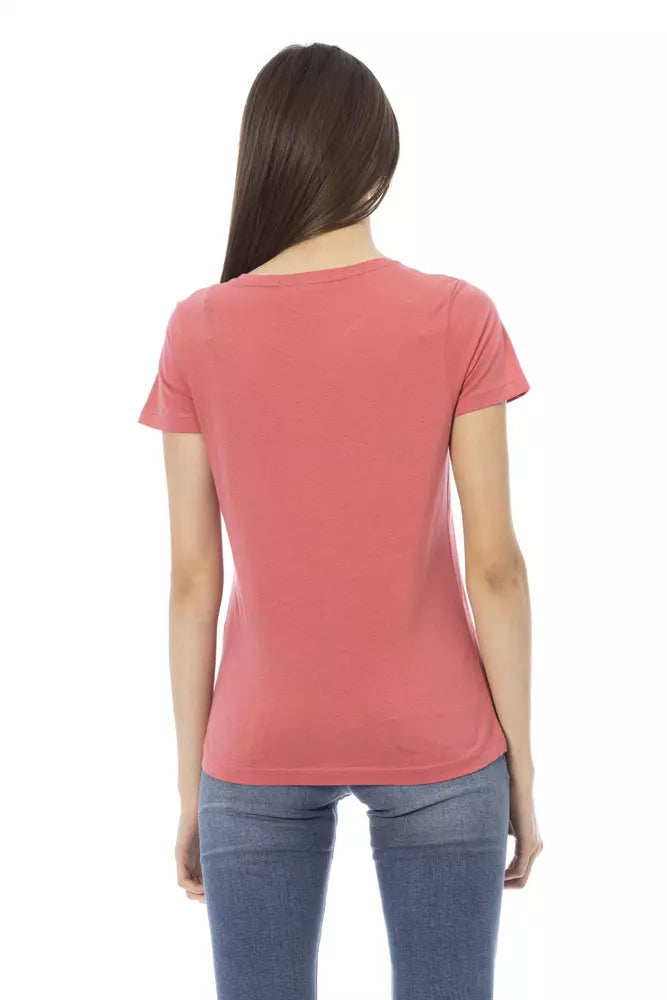 Trussardi Action Multicolor Cotton Women's T-Shirt