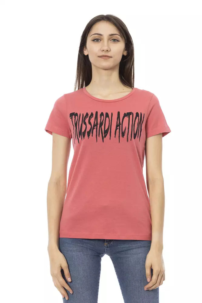 Trussardi Action Multicolor Baumwolle Frauen T-Shirt