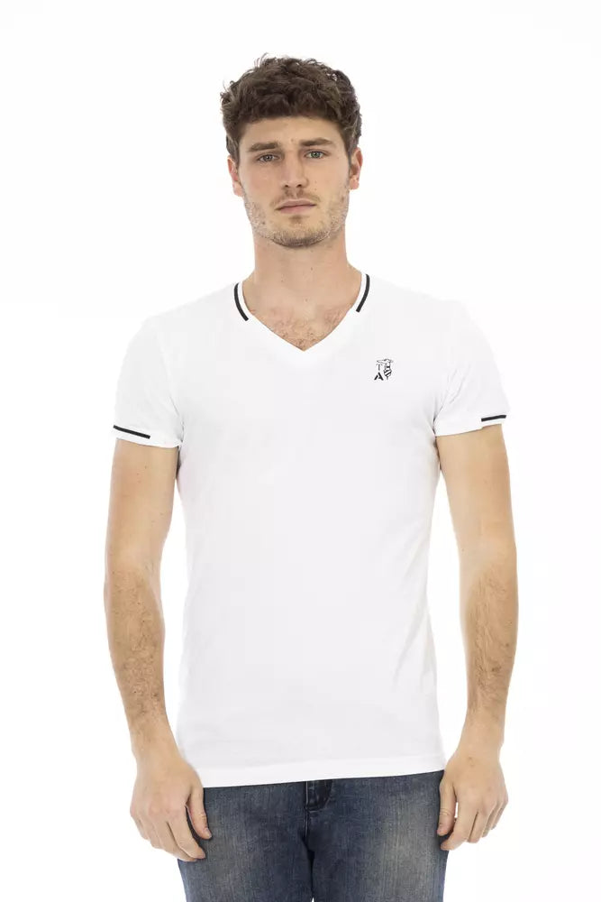 Trussardi Action White Men's Cotton T-Shirt