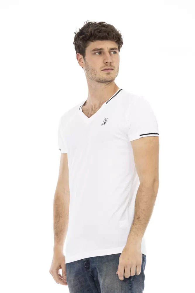 Trussardi Action White Men's Cotton T-Shirt