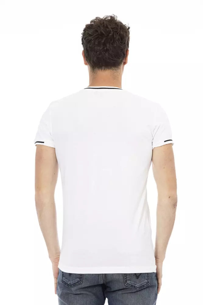 Trussardi Action White Men's Cotton T-Shirt