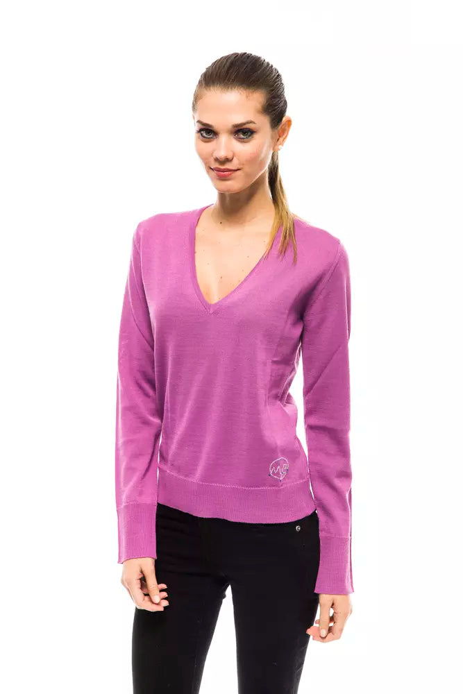 Montana Blu wool sweater for women in multicolor