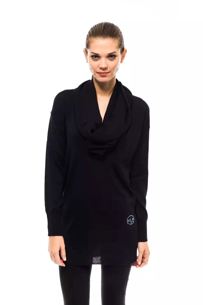 Montana Blu Blue Wool Sweater for Women