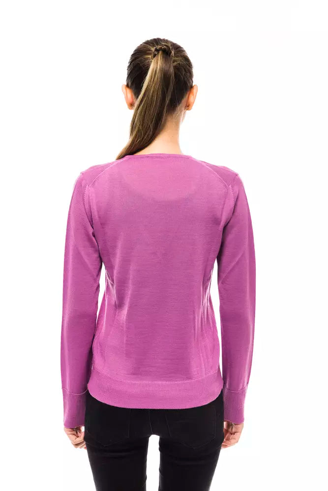 Montana Blu wool sweater for women in multicolor