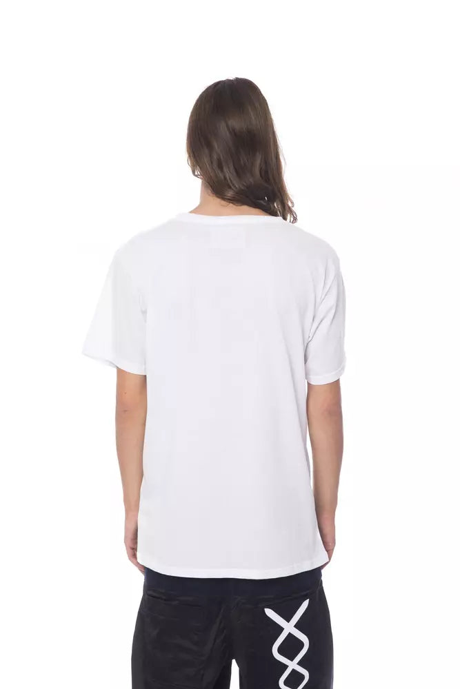 Nicolo Tonetto Weißes Baumwoll-T-Shirt für Herren