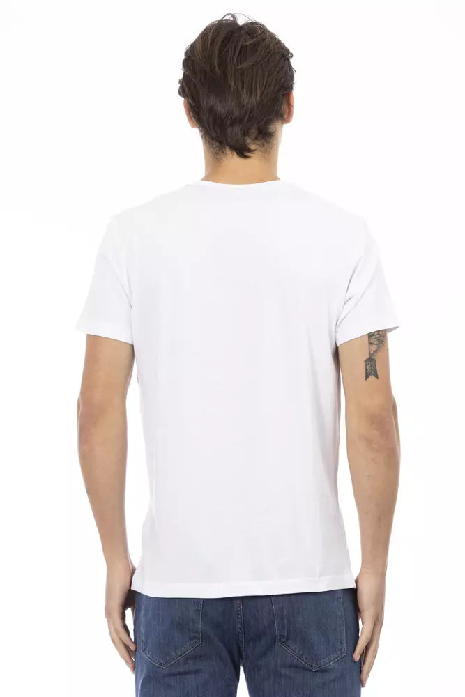 Trussardi Action White Men's Cotton T-Shirt