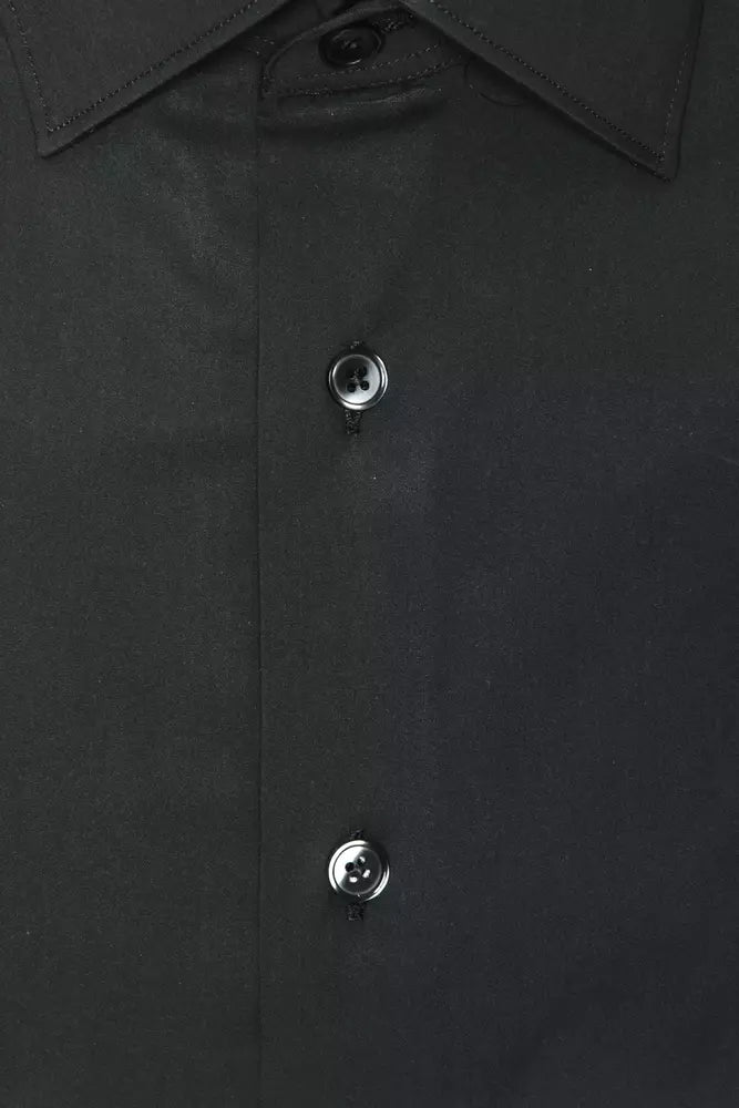 Robert Friedman Erkek Gri Pamuklu Gömlek