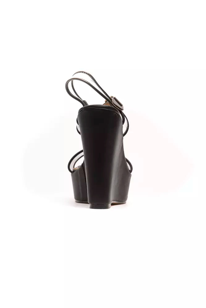 Péché Originel Black Polyethylene Sandal