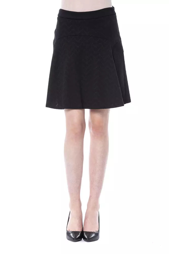 BYBLOS Black Polyester Skirt for Women