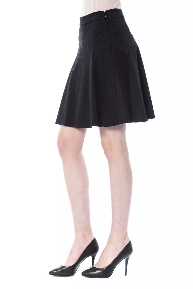 BYBLOS Black Polyester Skirt for Women