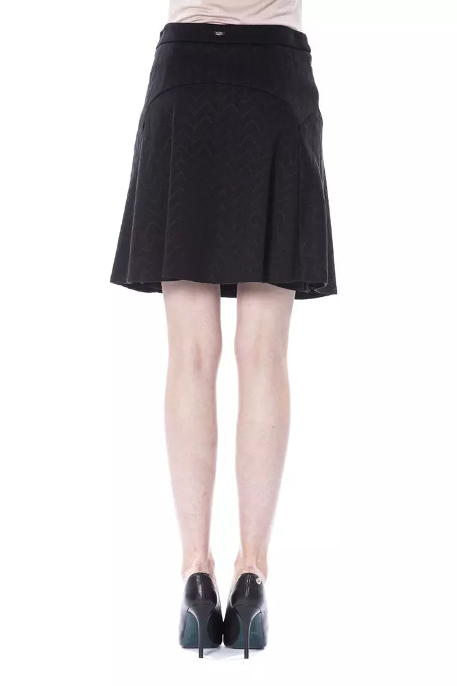 BYBLOS Black Polyester Skirt for Women
