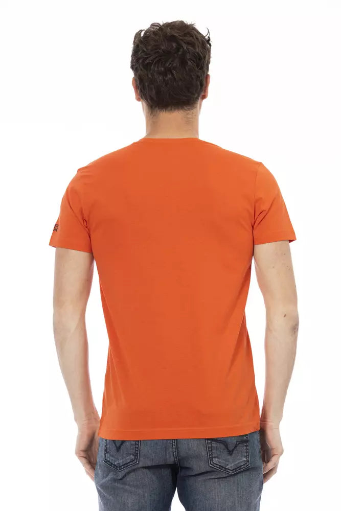 Trussardi Action Red Men's Cotton T-Shirt