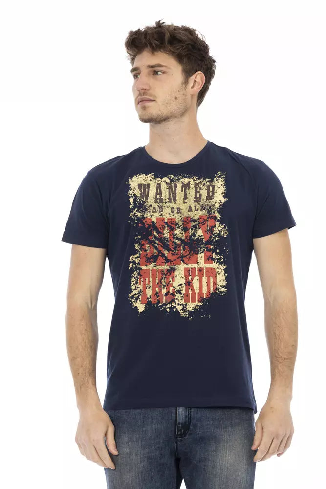 Trussardi Action Blue Men's Cotton T-Shirt