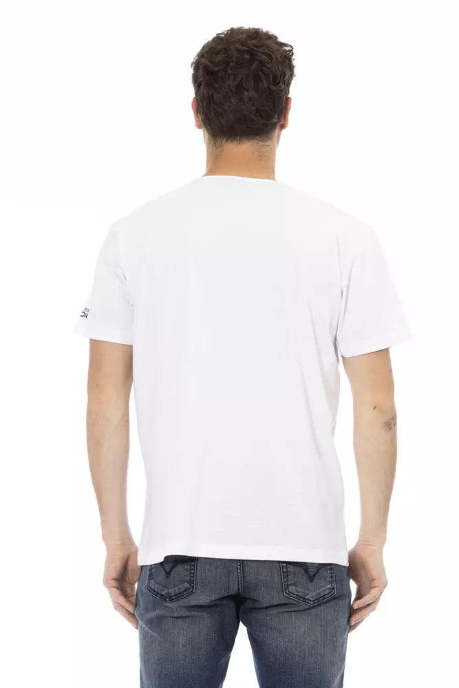 Trussardi Action White Men's Cotton T-Shirt