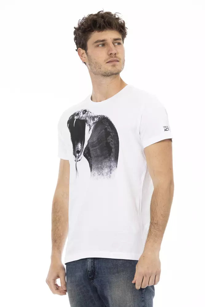 Trussardi Action White Men's Cotton T-Shirt