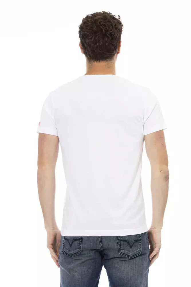 Trussardi Action White Men's Cotton T-Shirt