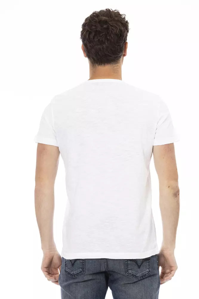 Trussardi Action White Men's Cotton T-Shirt