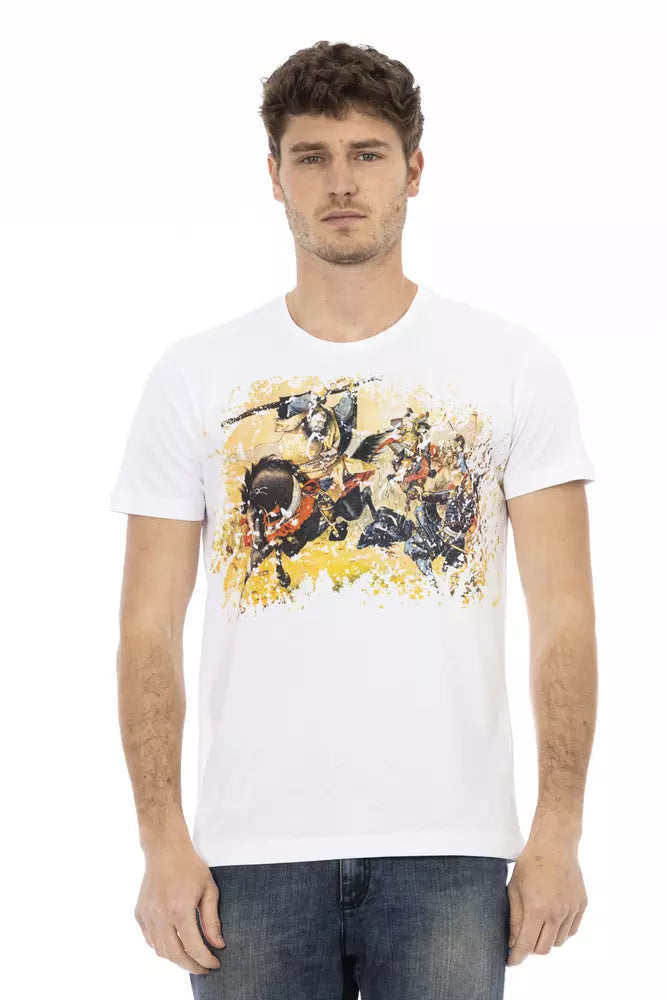 Trussardi Action White Men's Cotton T-Shirt