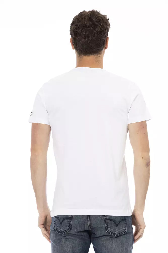 Trussardi Action White Men's Cotton T-Shirt