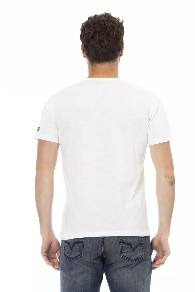 Trussardi Action White Men's Cotton T-Shirt