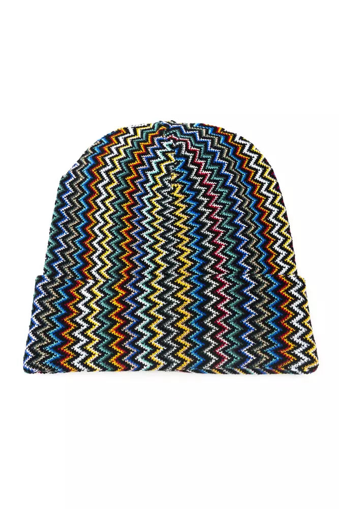 Missoni Colorful Wool Hat for Men
