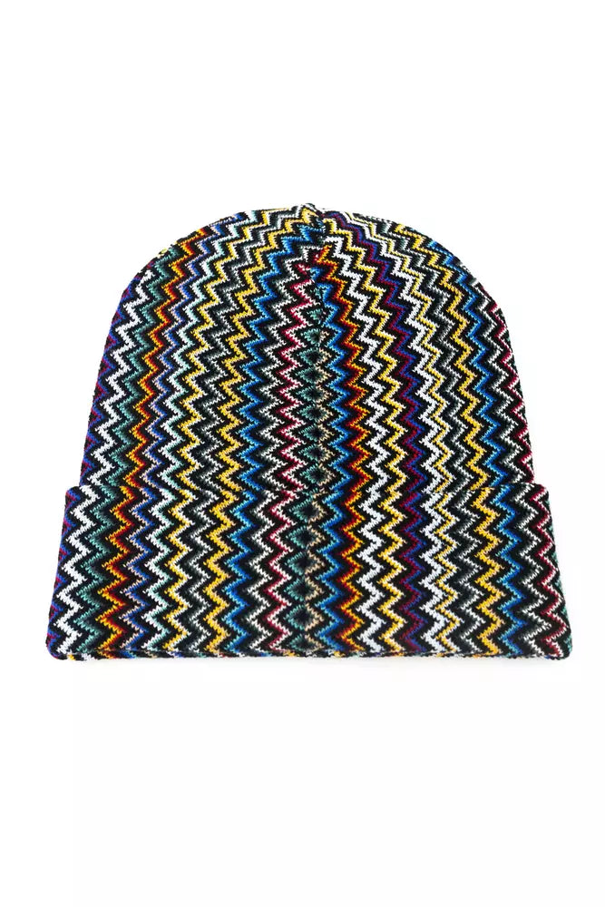Missoni Colorful Wool Hat for Men