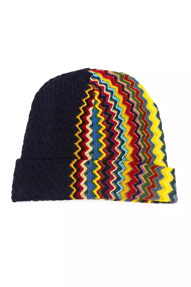 Missoni Colorful Wool Hat for Men