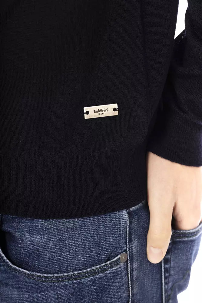 Baldinini Trend Mavi Kumaş Erkek Kazak