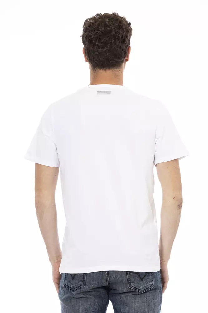 Bikkembergs White Men's Cotton T-Shirt