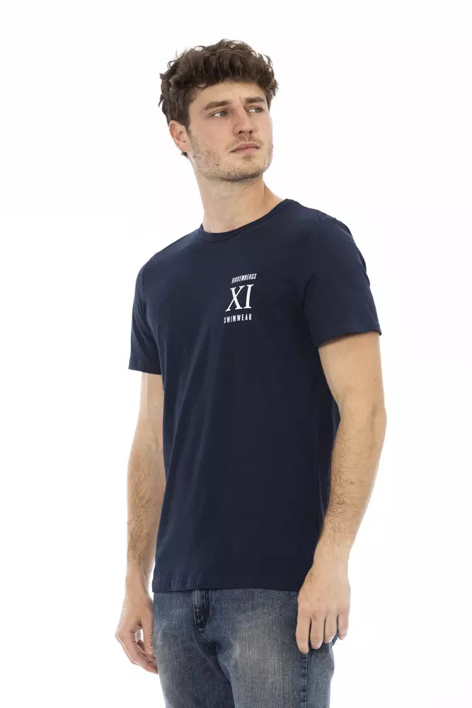 Bikkembergs Baumwoll-T-Shirt für Herren in Blau
