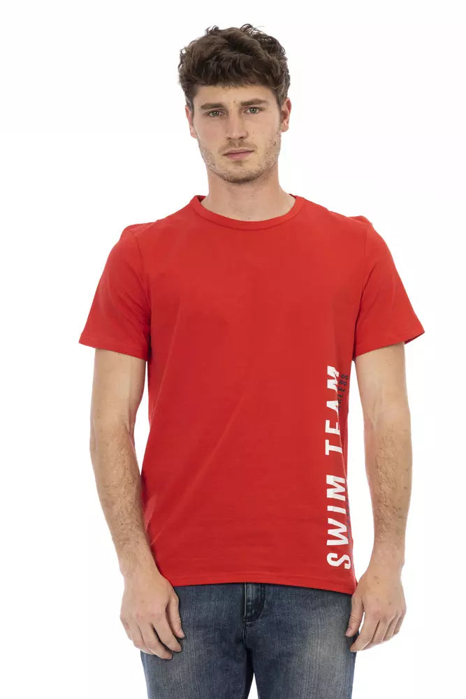 Bikkembergs Red Men's Cotton T-Shirt