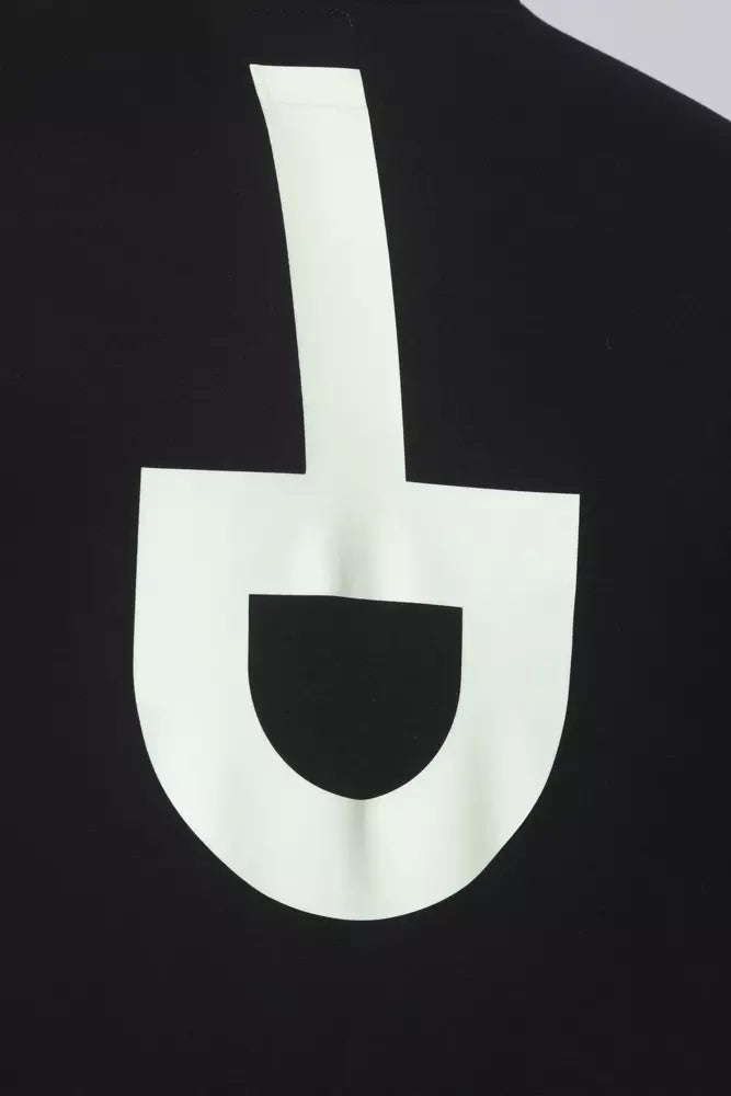 Tond Black Cotton T-Shirt for Men