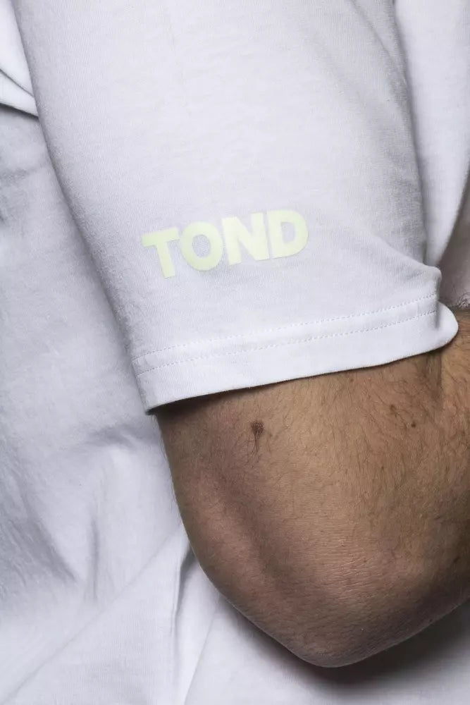 Tond White Men's Cotton T-Shirt