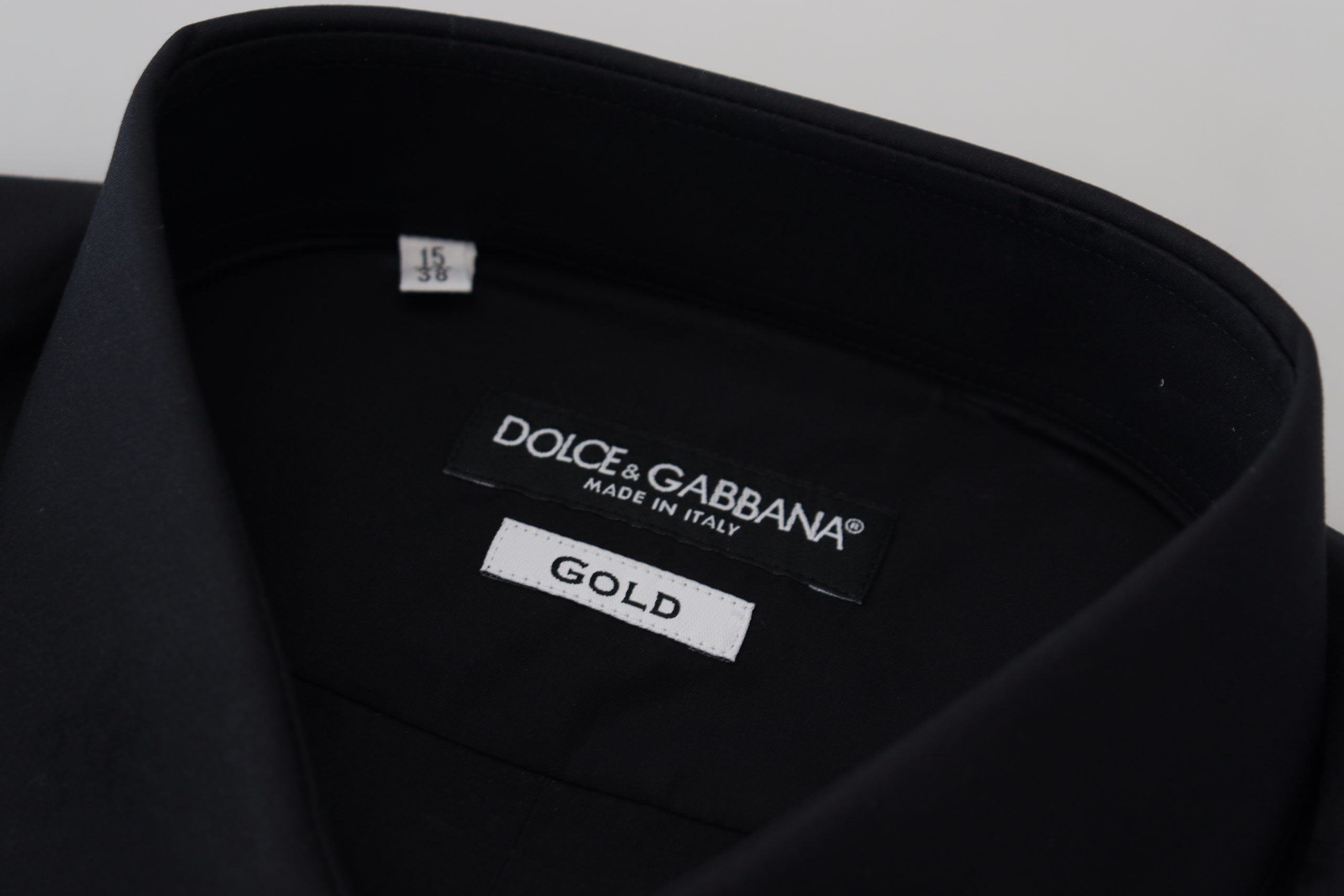 Dolce &amp; Gabbana Chic black cotton shirt